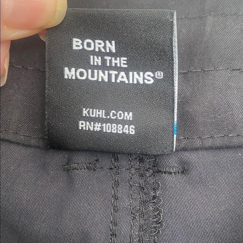Kuhl Men's Black Performance Pants 32x32 TOUGH LIGHTWEIGHT Vent Outdoor Hiking - Picture 14 of 16
